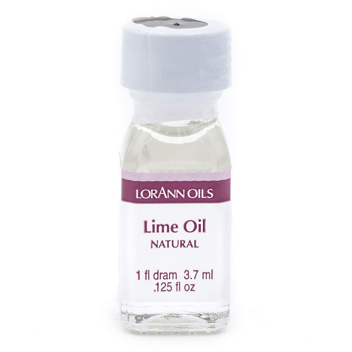 LorAnn Lime Oil SS, Natural Flavor, 1 dram bottle (.0125 fl oz - 3.7ml - 1 teaspoon) - 2 Pack
