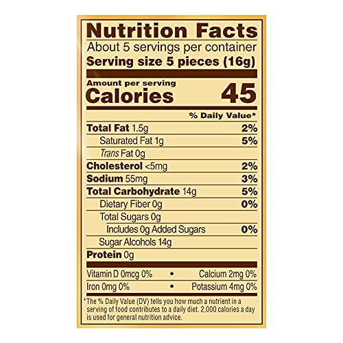 Werther'S Original Hard Sugar Free Caramel Candy, 2.75 Oz Bags (Pack Of 12)