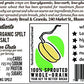 Columbia County Bread & Granola Sprouted Crisps - Hearty Spelt, 0.35 Ounce (Pack of 1)