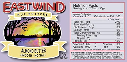 East Wind Almond Butter - Smooth - 15 Lb.(D0102Hp6Gqg.)