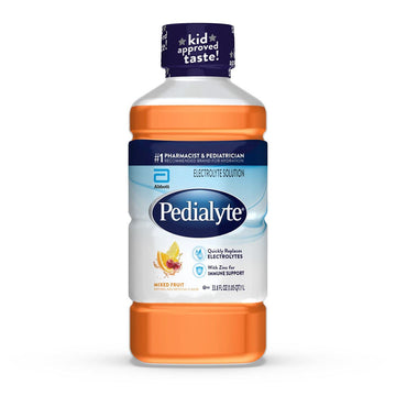Pedialyte Mixed Fruit Electrolyte Solution, 33.8 Fl Oz Bottle