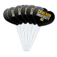 GRAPHICS & MORE Cupcake Picks Set of 6, Acrylic, Heart Love Design, One Size, Cameron University