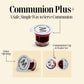 Pack It Hub The Miracle Meal Communion Plus + Cups Will Simplify Your Communion Experience: 100% Concord Grape Juice & Wafer - B