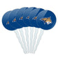 Montana State University Primary Logo Cupcake Picks Toppers Decoration Set of 6