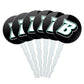 Binghamton University Logo Cupcake Picks Toppers Decoration Set of 6