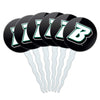 Binghamton University Logo Cupcake Picks Toppers Decoration Set of 6
