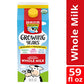 Horizon Organic Growing Years Whole Milk, High Vitamin D Organic Milk for Growing Kids with DHA Omega-3, Choline, and Prebiotics