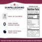 Sanpellegrino Zero Grams Added Sugar Italian Sparkling Drinks Pomegranate Orange, Sparkling Pomegranate Orange Beverage 24 Pack
