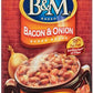BM Baked Beans, Bacon  Onion, 16 Ounce (Pack of 12)