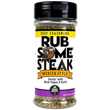 Bbq Spot Rub Some Steak Black Pepper And Garlic Seasoning Rub 5.3 Ounce