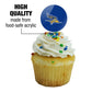 Graphics & More California State University Bakersfield Primary Logo Cupcake Picks Toppers Decoration Set Of 6