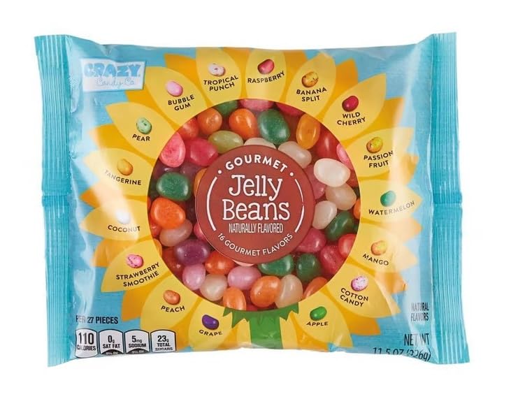 Crazy Candy Co. Gourmet Jelly Beans, 11.5 oz