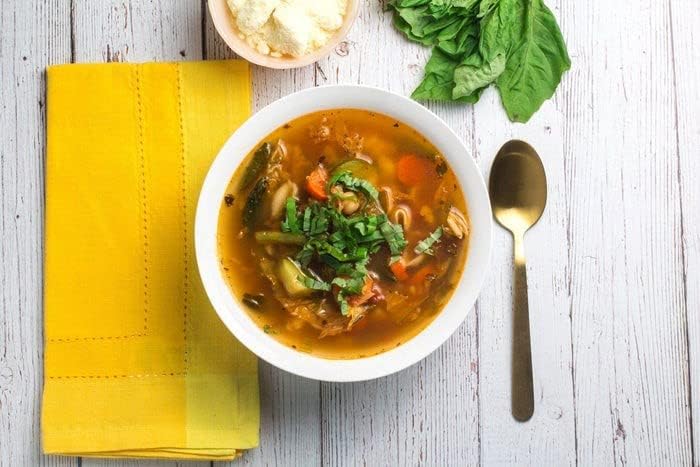 Fody Foods Chicken & Vegetable Soup Base | Natural Flavor | Low Fodmap Certified | Gut Friendly No Onion No Garlic | Ibs Friendl