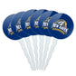 New Haven Primary Logo Cupcake Picks Toppers Decoration Set of 6