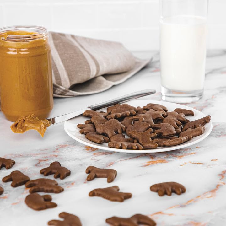 STAUFFERS Chocolate Animal Crackers - 12 Count, 8oz Bags - Classic Animal-Shaped Snacks for the Family