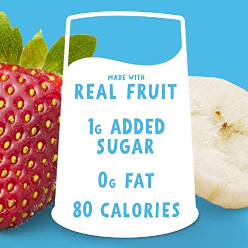 General Mills Yoplait Light Strawberry Banana Smoothie Yogurt, 6 Ounce, Pack of 12