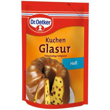 Dr Oetker Hell Kuchen Glasur 125g/4.4oz Milk Chocolate Icing