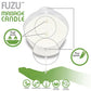 Deeva 82430: Fuzu Massage Candle Coconut Passion 4Oz White