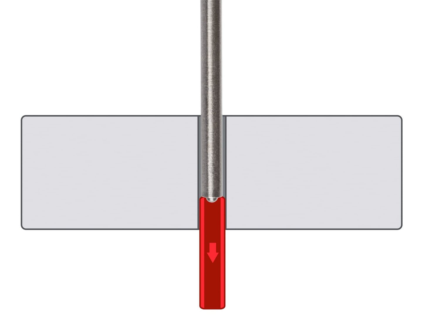 Tekton 14 Inch Roll Pin Punch  Made In Usa  66068