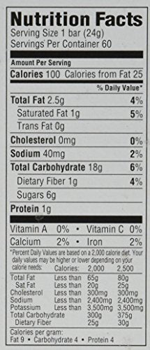 Kirkland Chewy Granola Bars Chocolate Chip, 60 Ct Net Wt 60 X 0.85 Oz (24G) Bars, Net Wt 51 Oz (1.44Kg)