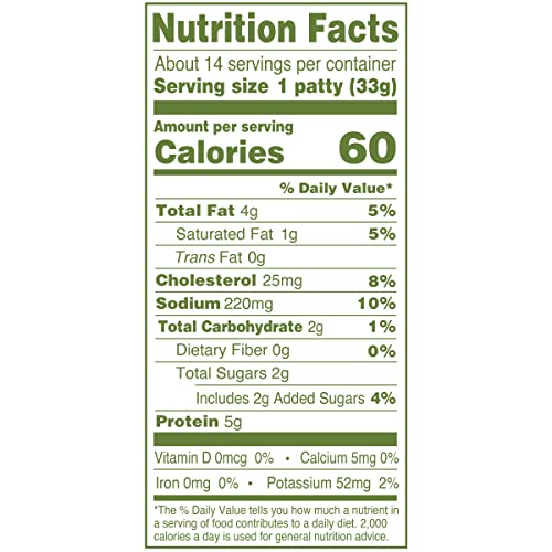 Applegate, Chicken & Maple Breakfast Sausage Patties, 16 oz