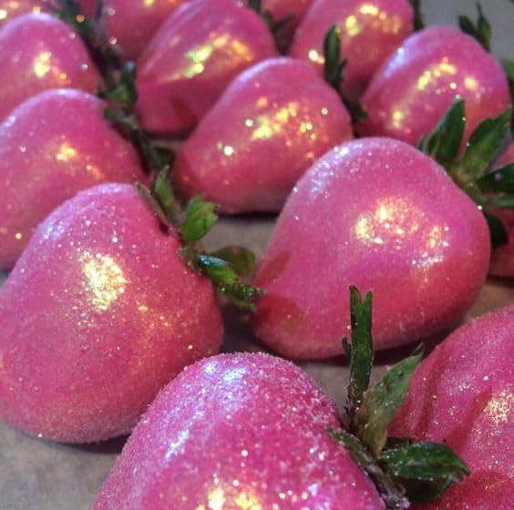Cobakey Pink Edible Glitter Powder for Baking & Cake Decorating, 4g Food Grade Luster Dust