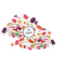Italian Jujube Nougat Candies - Soft & Chewy With Fruity Jelly Beans Gift - Bulk Bags By Lyza's Sweets & Treats (14 Ounce, Tropi