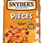 Snyder's of Hanover Pretzel Pieces, Cheddar Cheese 2.25 oz Pack of 12 bundled by SUPERDEALS with mystery gift in every order