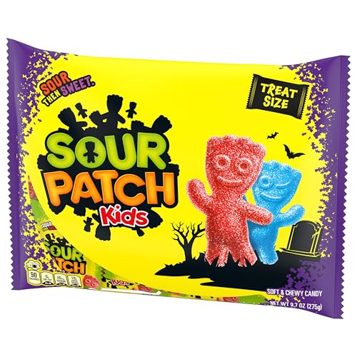 SOUR PATCH KIDS Soft & Chewy Halloween Candy  22 Trick or Treat Bags