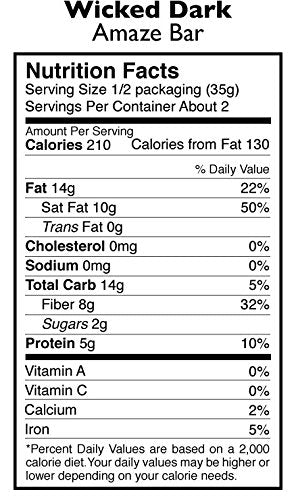 Taza Wicked Dark Chocolate (10x2.5 OZ)