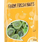 Farm Fresh Nuts Dried Kiwi Fruit Snacks 3Lb Bag - Kiwi Slices Fruit for Snacking, Desserts, Cocktails - Safely Sealed Bag for Pr