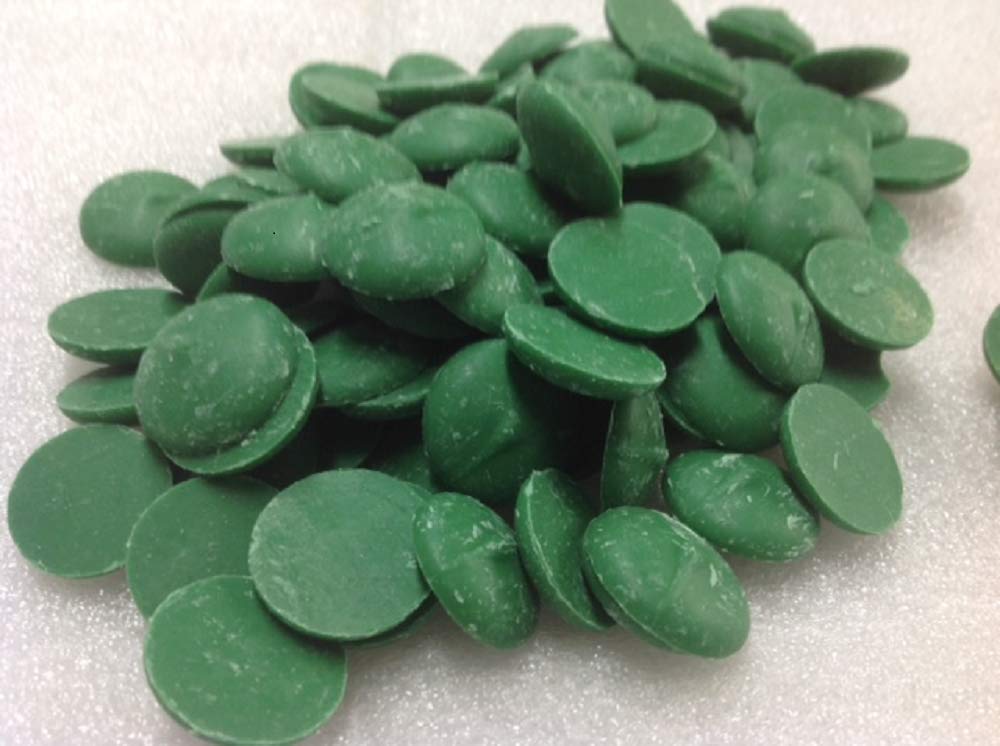 Merckens Coating Wafers Melting Wafers Dark Green 2 Pounds