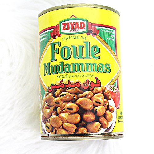 Ziyad Foule Muddamas (Fava Beans), 15.5-Ounce (Pack Of 6)