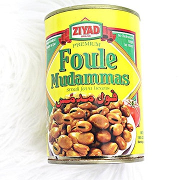 Ziyad Foule Muddamas (Fava Beans), 15.5-Ounce (Pack Of 6)