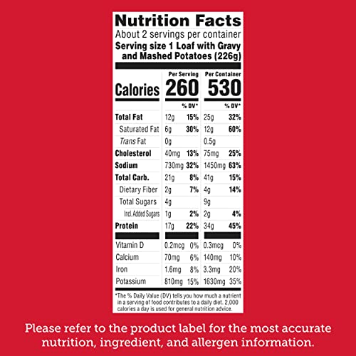 Stouffers Classic Meatloaf Frozen Meal