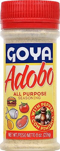 Goya Foods Adobo All Purpose Seasoning With Pepper, 8-Ounce (Pack Of 24)
