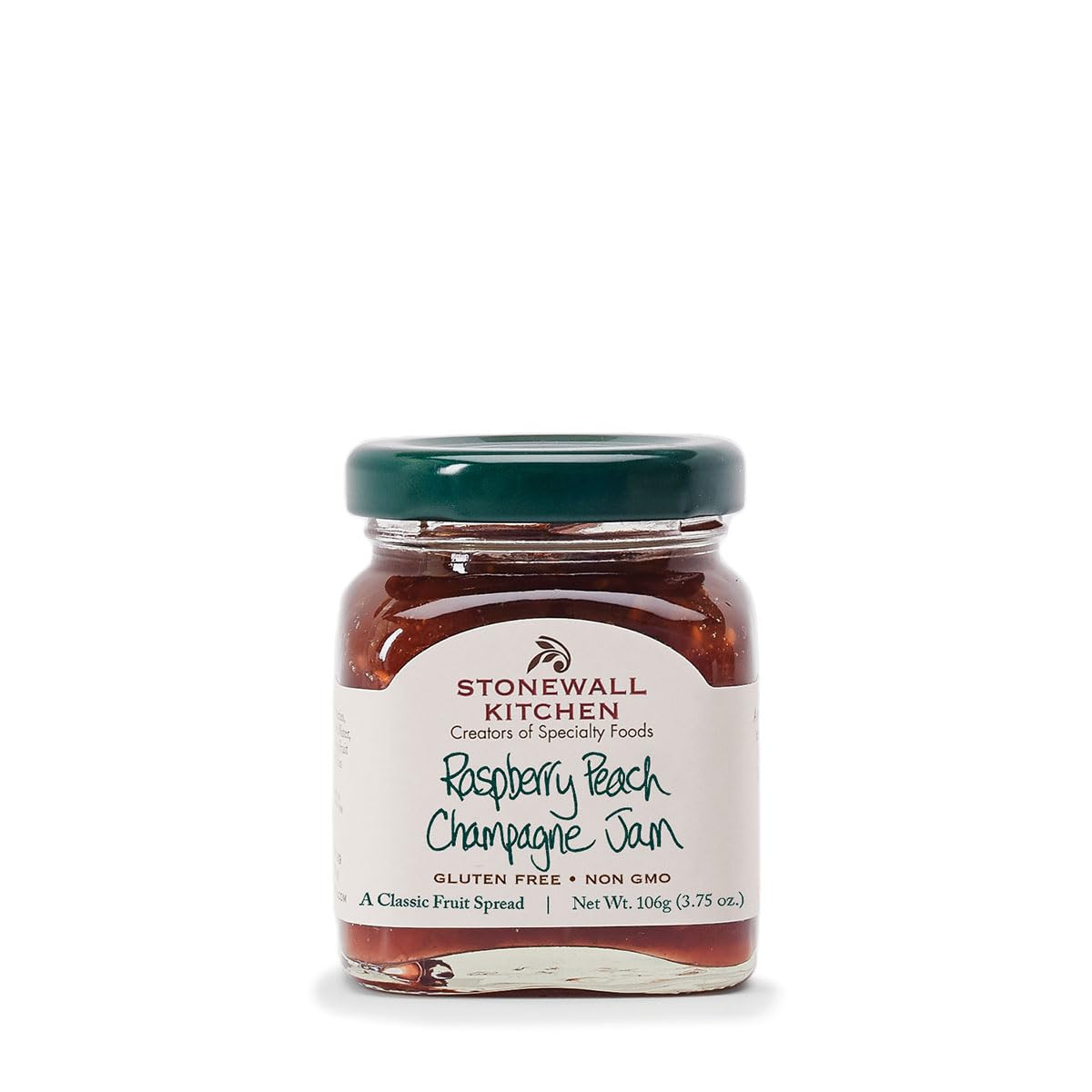 Stonewall Kitchen Raspberry Peach Champagne Jam, 3.75 oz., Red, Pack of 1