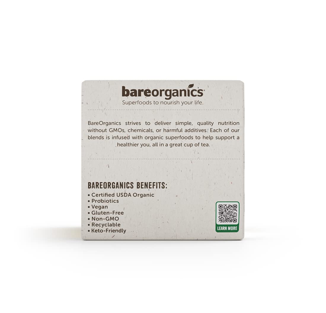 Metabolism Tea - Organic with Superfoods and Probiotics - 6 Pack