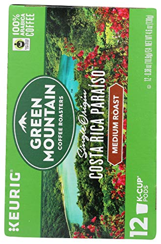 Green Mountain Costa Rica Paraiso K Cup, 12 Ct