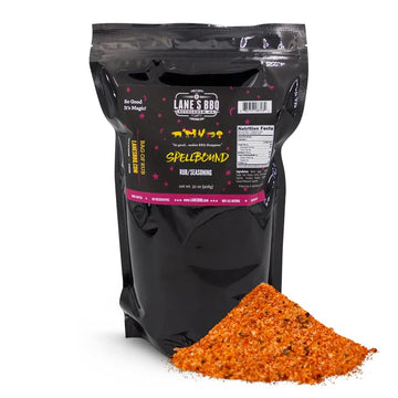 Lane's Spellbound Pork Rub Seasoning - Premium Sweet and Smoky Pork Butt Rub, Rib Rub & Chicken Rub | Deep, Rich, Smoky Flavor |