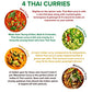 El The Cook Massaman Thai Curry Paste | 100% Veg & Natural | Make Restaurant Style Chicken,Fish,Prawn,Vegetable,Tofu Thai Curry