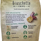 All Natural Bruschette Bruschetta Vegan Cracker Bruschettini Chips 4 PACK (5oz, Roasted Garlic)