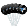 California State University San Bernardino Secondary Logo Cupcake Picks Toppers Decoration Set of 6