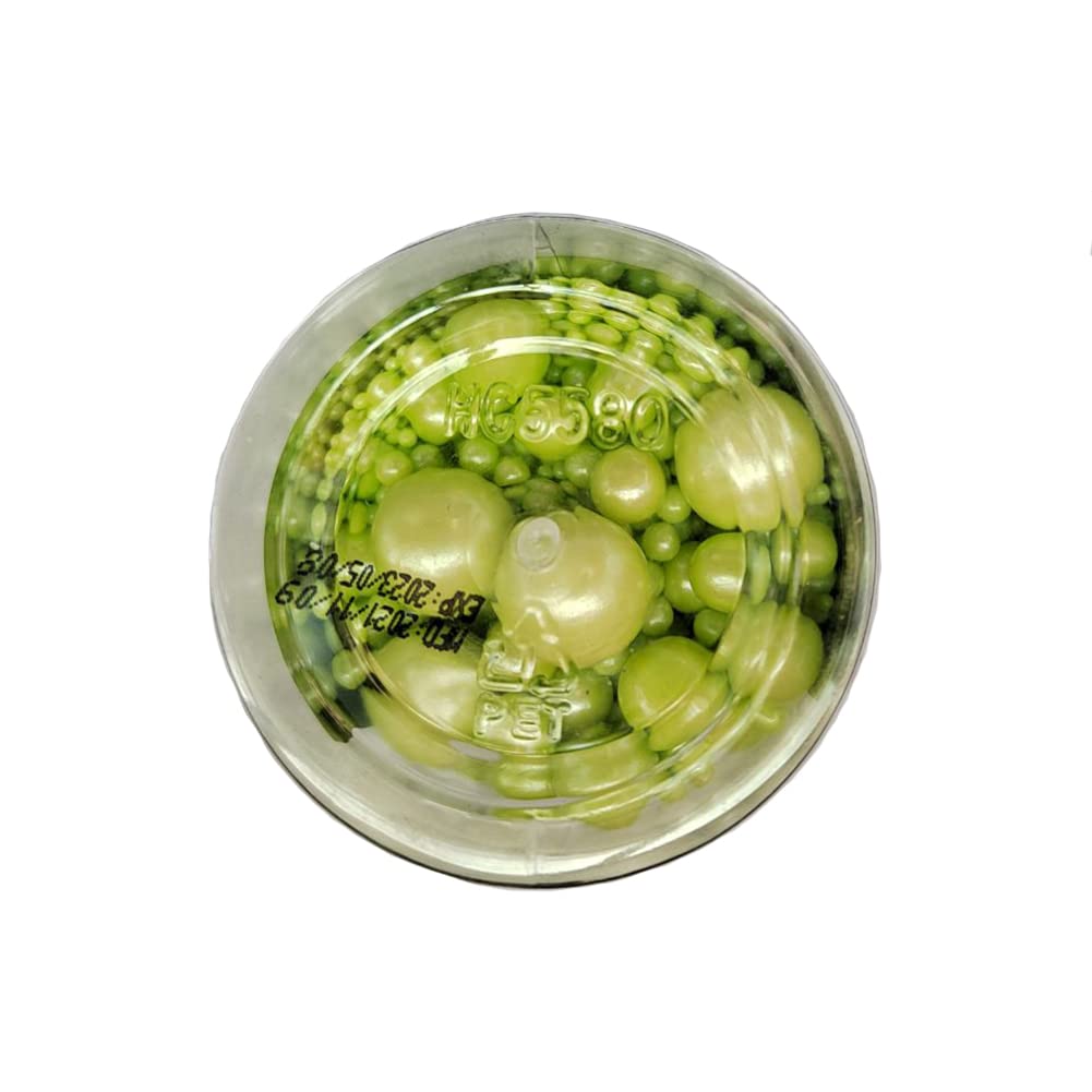 Edible Green Sugar Pearls Candy Sprinkles 120G/ 4.23Ounce Baking Cake Sprinkles Cupcake and Cake Topper Cookie Decorations Weddi
