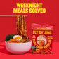 FLYBYJING Chili Crisp Noodles, 4.09 oz (Pack of 1)