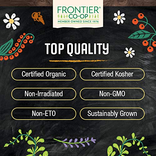 Frontier Co-Op Organic Nutritional Yeast Flakes, 1-Pound Bulk Bag, Essential B Vitamins, Non-Irradiated, Kosher Yeast