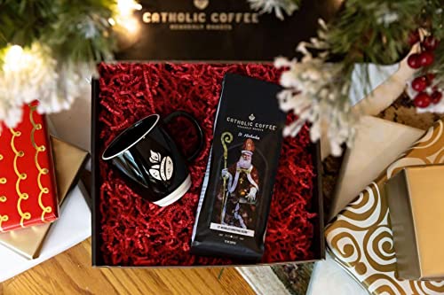 St. Nicholas Christmas Blend (Ground) 12 ounces Catholic Coffee, Heavenly Roasts Ground Coffee