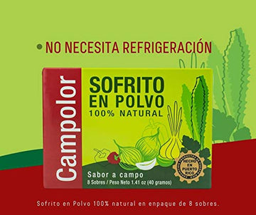 Sofrito En Polvo Campolor (1 Pack) Puerto Rico