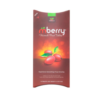 mberry Miracle Berry Tablets - 10 Count, Snack Size, Pack of 1, Model MFT10