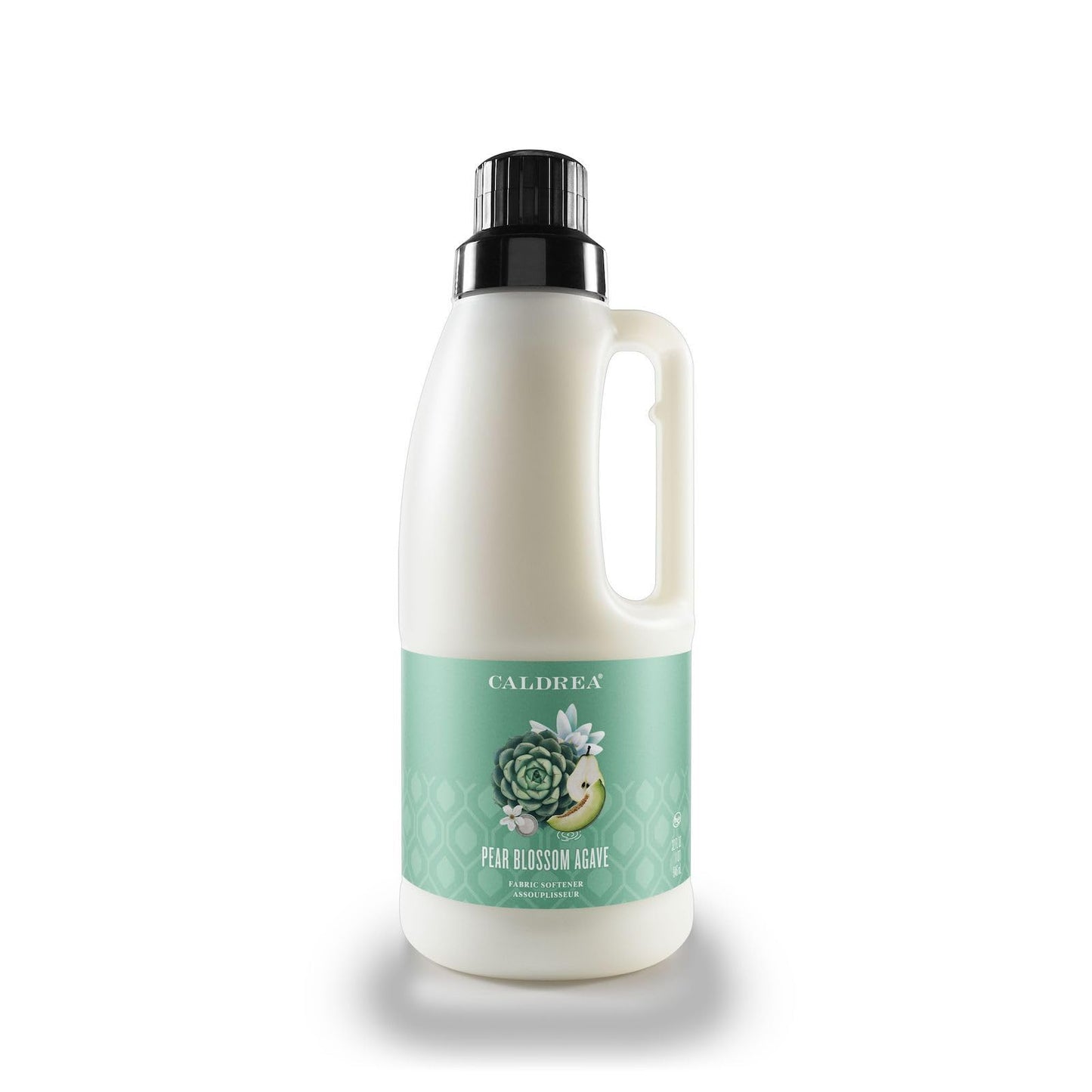 Caldrea Liquid Fabric Softener, Plant Derived, Helps Remove Static And Wrinkles, Pear Blossom Agave Scent, 32 Oz (Packaging May